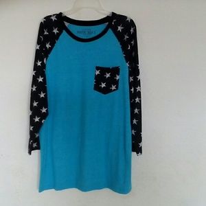 Mens RUSTIC SOULS Baseball Shirt